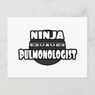Ninja Pulmonolog Vykort