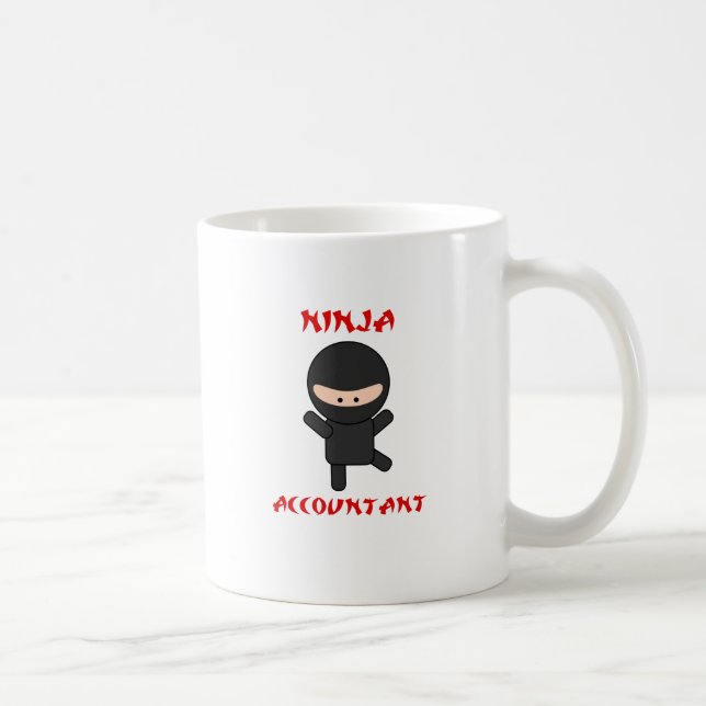 Ninja revisor kaffemugg (Höger)