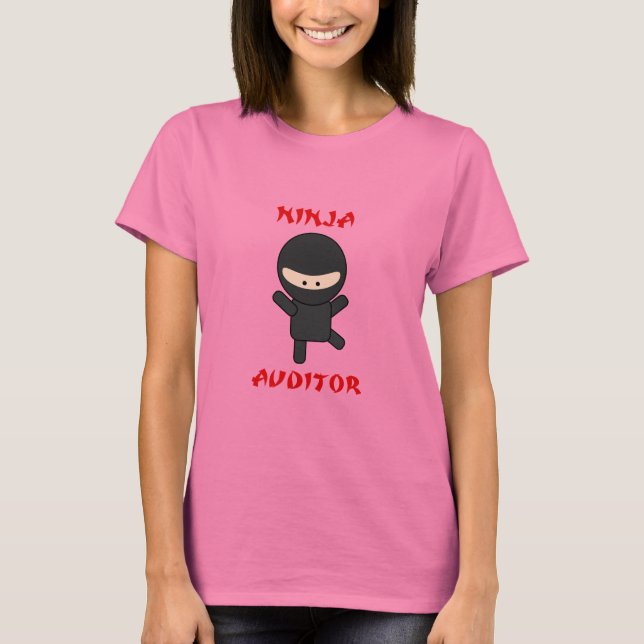 ninja-revisor t-shirt (Framsida)
