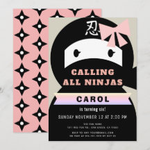 Ninja Rosa & Black Girl Birthday