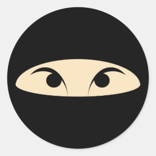 Ninja Runt Klistermärke