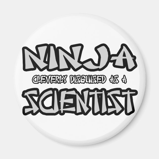 Ninja...Scientist Magnet (Framsidan)