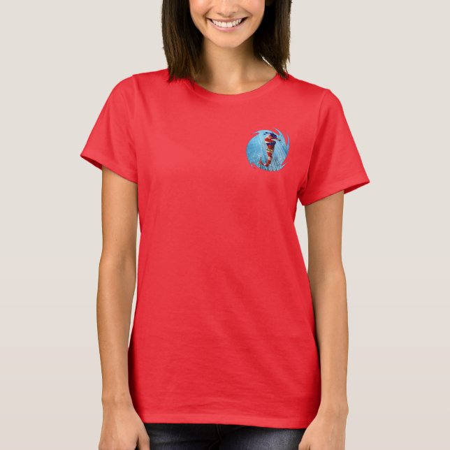 Ninja Seahorse Shirt Tee Shirt (Framsida)