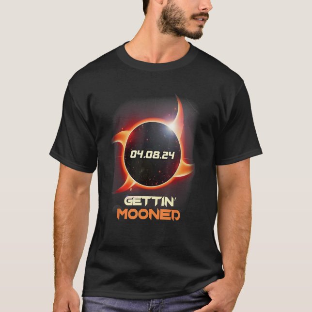 Ninja Shufabrik Total Solar Eclipse Moonteras T Shirt (Framsida)