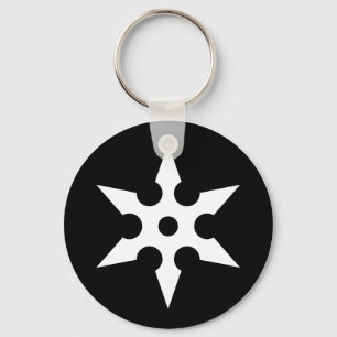 Ninja Shuriken ideologi Nyckelring