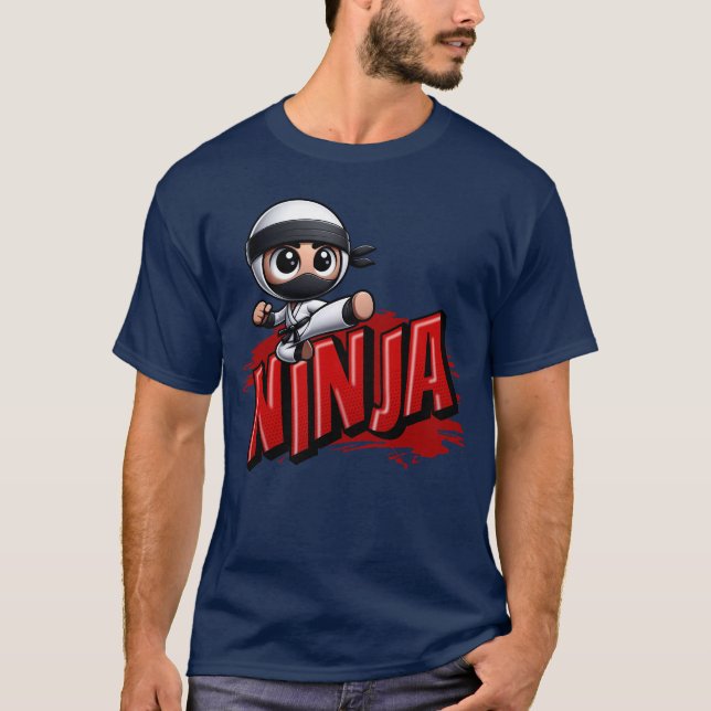 Ninja - Silent Assassin T Shirt (Framsida)