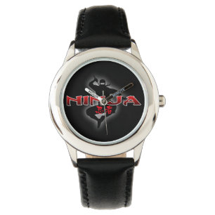 Ninja Silhouette Armbandsur