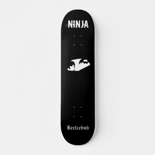 Ninja Skateboard Bräda 20 Cm (Framsida)