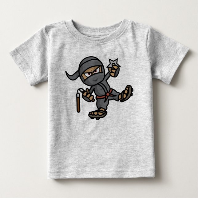 Ninja Småbarn Långärmad Tröja (Framsida)
