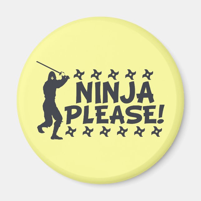 Ninja Snälla Magnet (Framsidan)