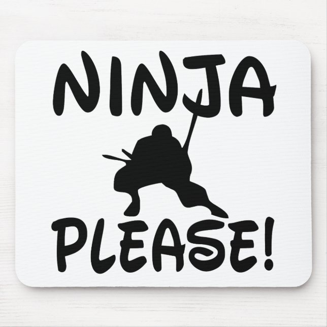 Ninja, snälla! musmatta (Framsidan)