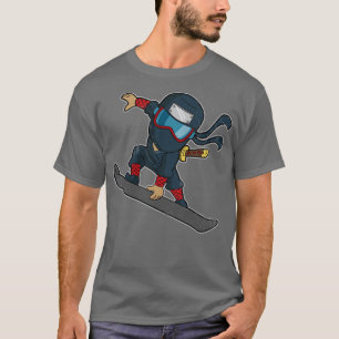 Ninja Snowboard Snowboarder Snowboarding Winter Sp T Shirt