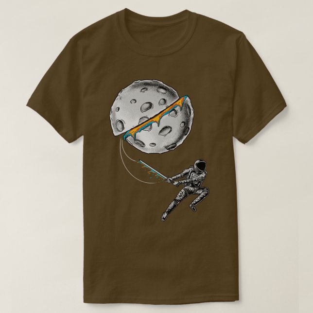 Ninja Spaceman T Shirt (Design framsida)