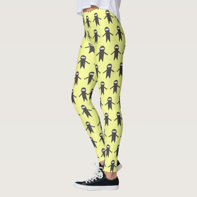 Ninja springdamasker leggings (Vänster)
