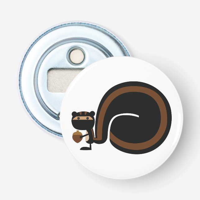 Ninja Squirrel Flasköppnare (Framsidan)