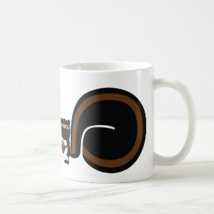 Ninja Squirrel Kaffemugg