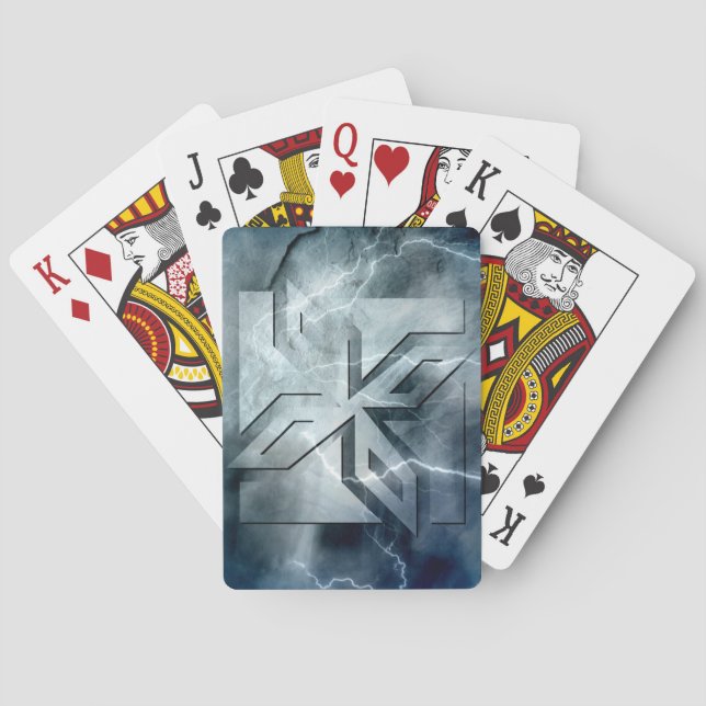 Ninja Star Stone Lighting Overlay Casinokort (Baksidan)