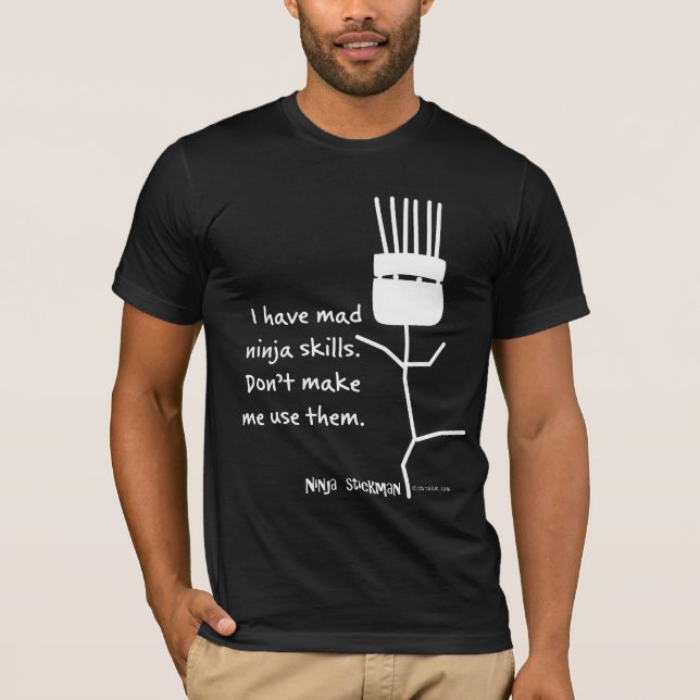 Ninja Stickman Tee (Framsida)