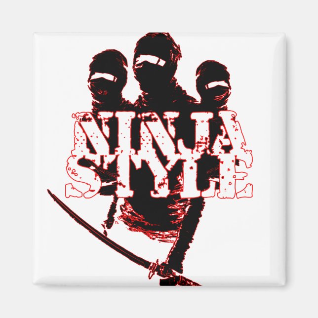 NINJA STIL MAGNET (Framsidan)