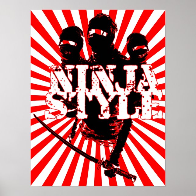 NINJA STIL : POSTER (Framsidan)
