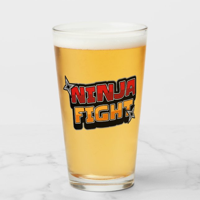 NINJA STRID GLASKOPP (Framsida fylld)