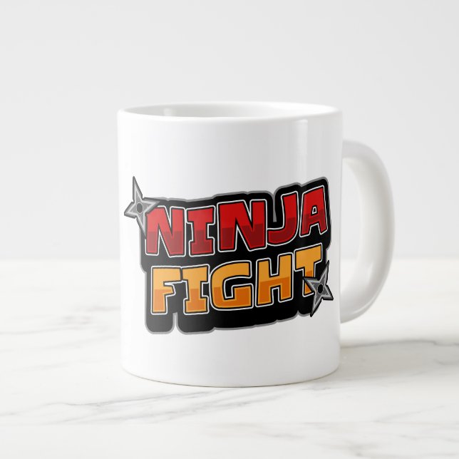 NINJA STRID JUMBO MUGG (Framsida höger)