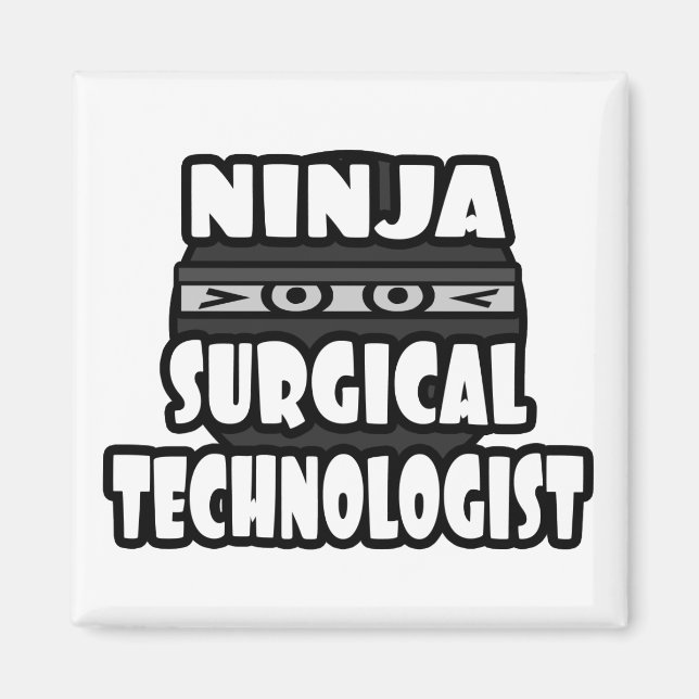 Ninja Surgical Technolog Magnet (Framsidan)