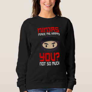 Ninja Svärd Samuraj Ninjutsu Vuxna Män Pojkar Flic T Shirt