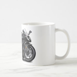 Ninja svartcykel kaffemugg