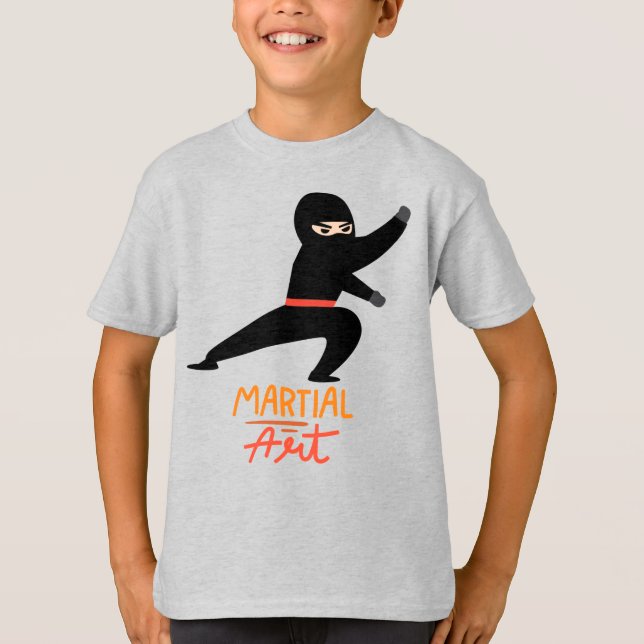Ninja T-Shirt (Framsida)