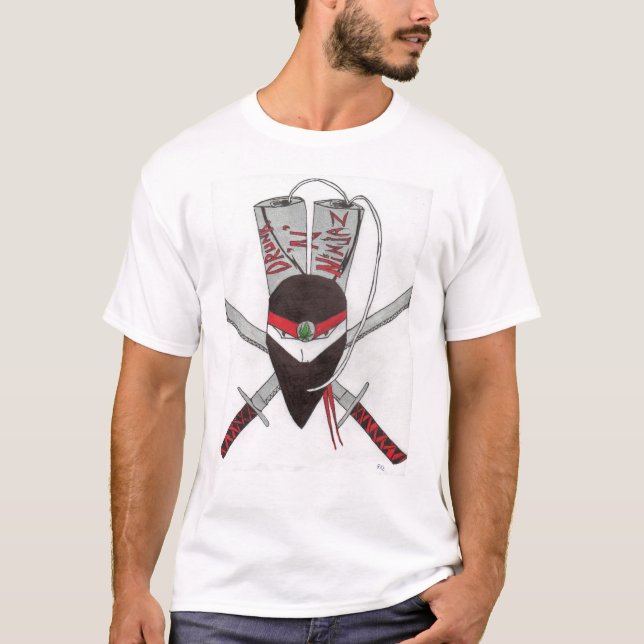 ninja t-shirt (Framsida)