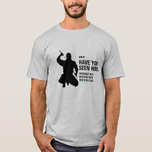 Ninja T skjorta T-shirt