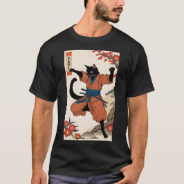 Ninja Tassar: Midnight Strejka T Shirt
