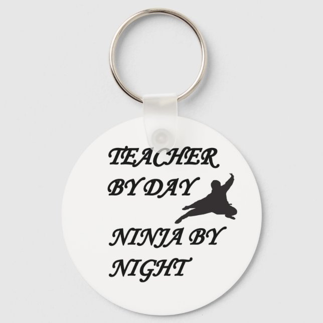 NINJA TEACHER NYCKELRING (Framsida)