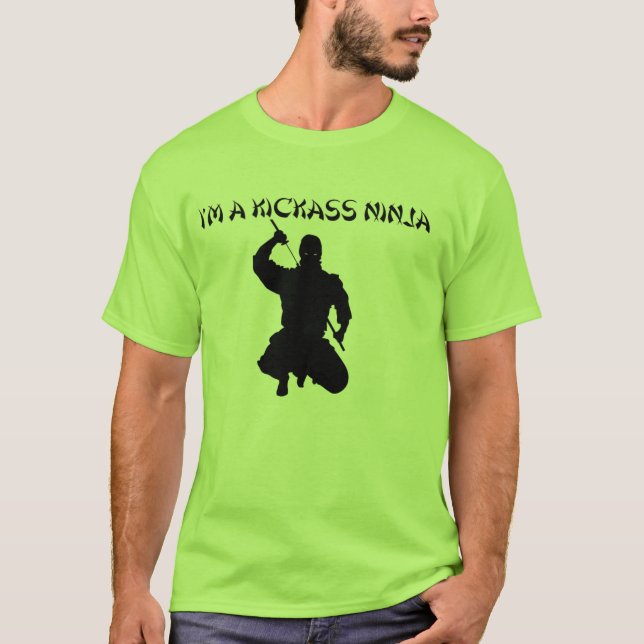 Ninja Tee Shirt (Framsida)