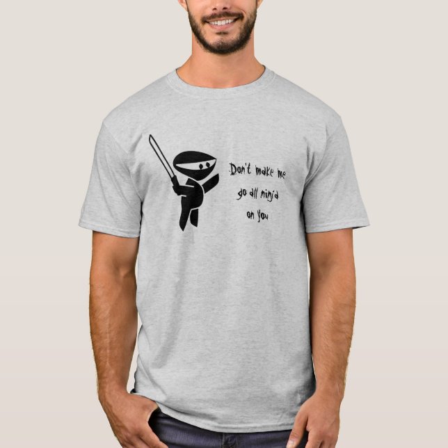 Ninja Tee Shirt (Framsida)