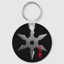 Ninja Throwing Star Nyckelring