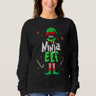 Ninja Tomten Xmas Matchande Jul För Familjen T Shirt