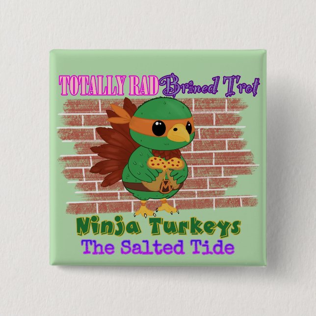 Ninja Trotters 2024 Button Knapp (Framsida)