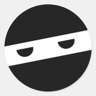 Ninja Tumbler Runt Klistermärke