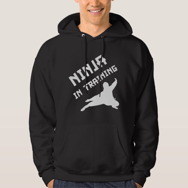Ninja-utbildning Hoodie (Framsida)