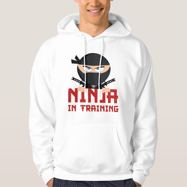 Ninja-utbildning Hoodie (Framsida)