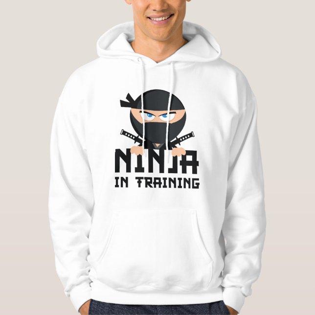 Ninja-utbildning Hoodie (Framsida)