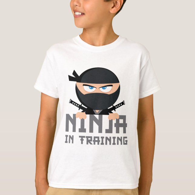 Ninja-utbildning T-shirt (Framsida)