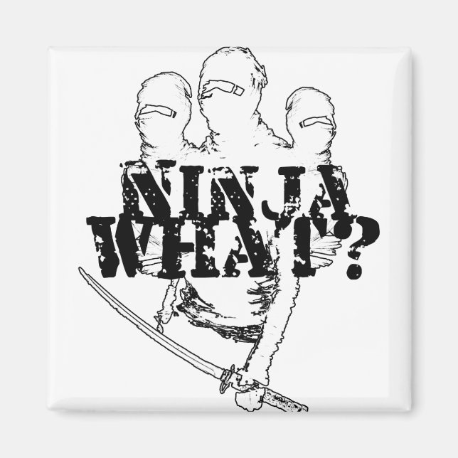 NINJA VAD? MAGNET (Framsidan)
