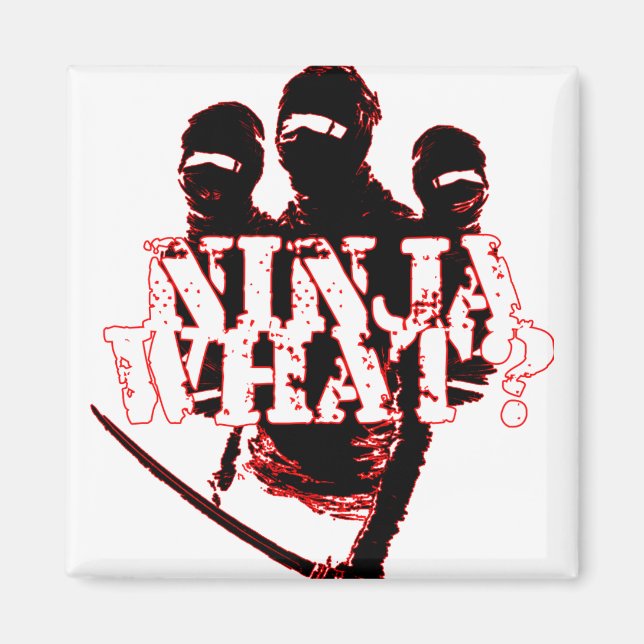 NINJA VAD? MAGNET (Framsidan)