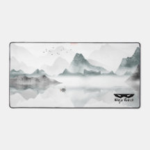 Ninja Vansk: Mountain Beauty Desk Mat