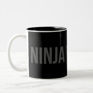 Ninja Vapen Kaffemug Två-Tonad Mugg