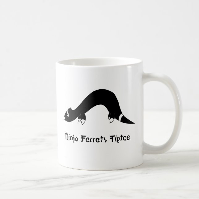 Ninja vesslamugg kaffemugg (Höger)