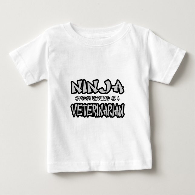 Ninja..Veterinär T-shirt (Framsida)
